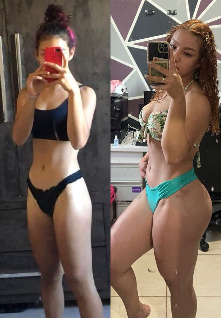 Resultado real de aluno antes e depois